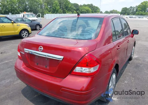 2010 Nissan Versa 1.8S из США, поврежденный, VIN 3N1BC1AP9AL461433